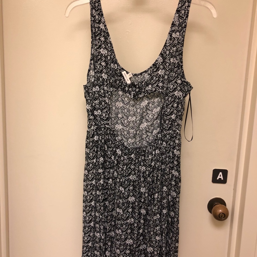 NWOT Black and white patterned dress